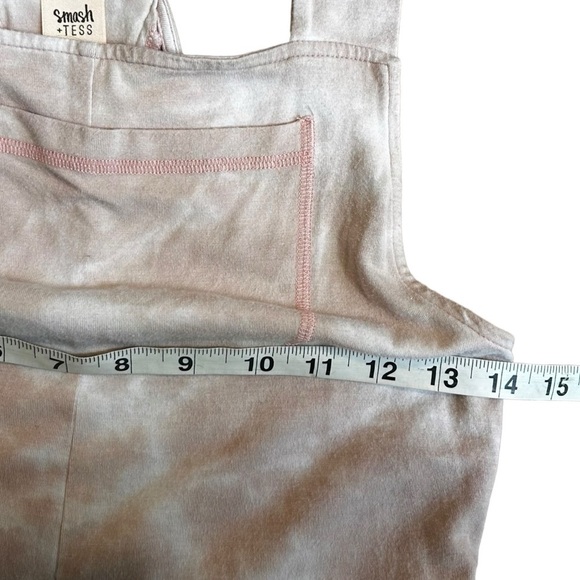 Smash & Tess  Pink Tie Dye Romperall - Picture 15 of 15